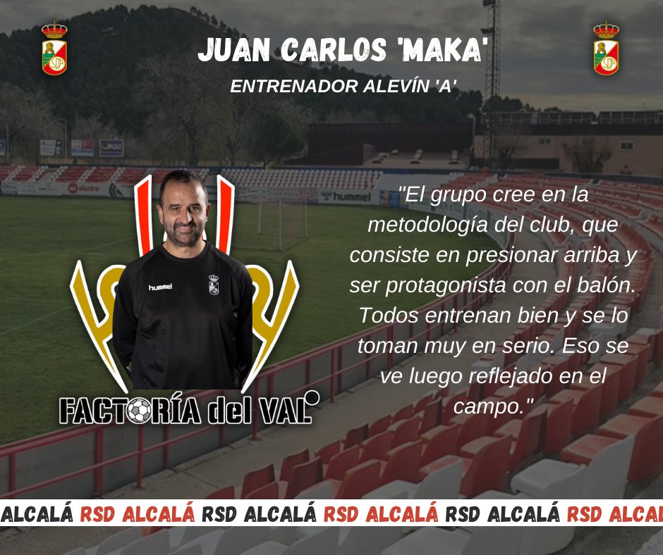 🔎 #AlevinA | Los números del 𝗔𝗹𝗲𝘃𝗶́𝗻 '𝗔' en este curso 2021-22.

😍 #LaFactoríaDelVal 😍

✅ Invictos: 11V / 2E
⚽ 62 goles a favor y 15 en contra
🏆 1° clasificado

🗣️ Palabras de su entrenador, 𝗝𝘂𝗮𝗻 𝗖𝗮𝗿𝗹𝗼𝘀 '𝗠𝗮𝗸𝗮':
