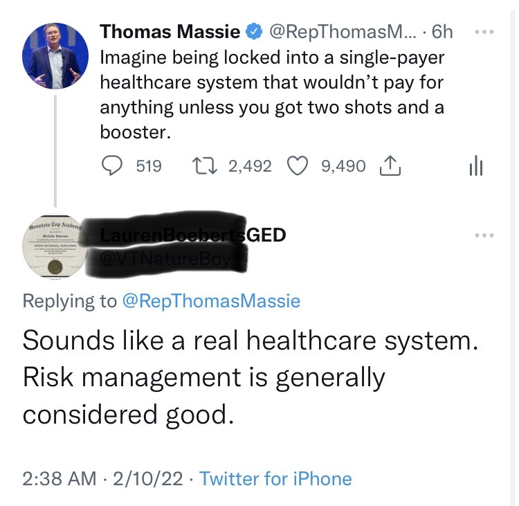 Thomas Massie tweet media