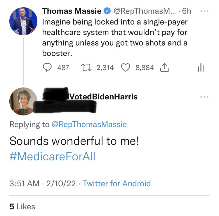 Thomas Massie tweet media