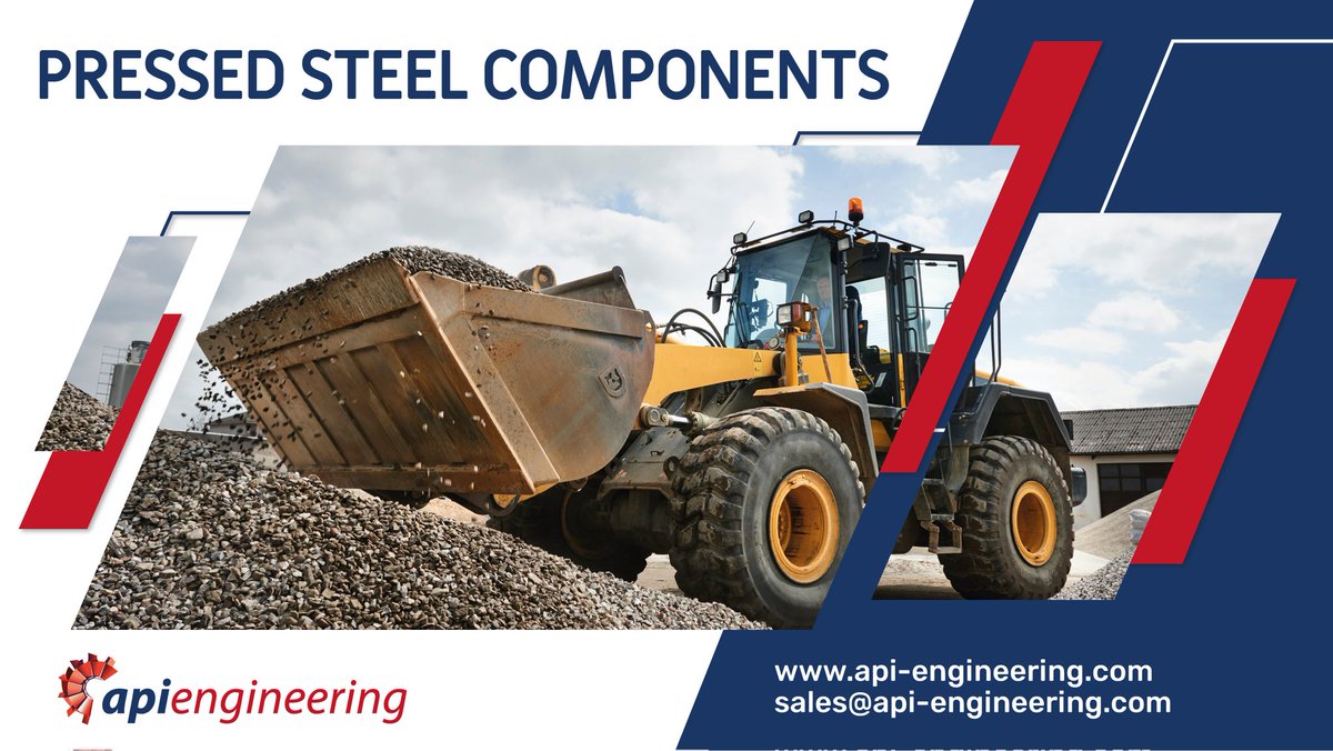 APIEngineering_'s tweet image. API Engineering is a second tier supplier to the Automotive and Commercial Vehicle industry. 
Our Pressed Steel Components are supplied to a diverse range of industries incl:
- #Automotive
- #AgriculturalMachinery
- #CommercialVehicles
- #SafetyEquipment
api-engineering.com
