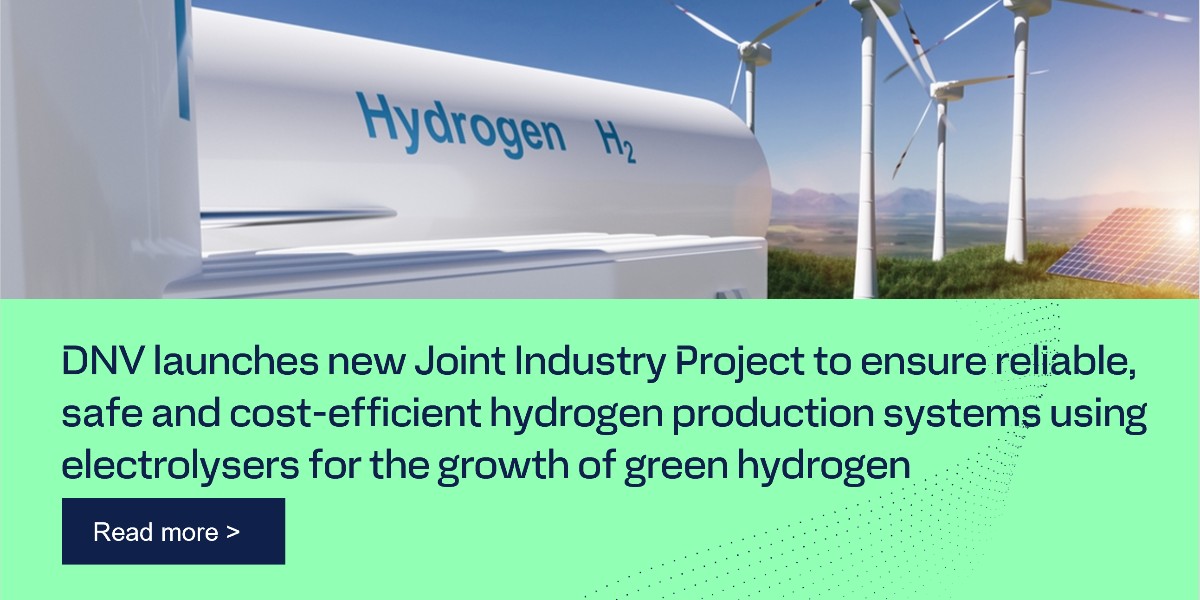Together with 18 industry partners, DNV is launching a new JIP to enhance the standardization for renewable energy-powered electrolysis to produce reliable, safe and cost-efficient #greenhydrogen.

Visit our website to learn more:
 dnv.com/news/dnv-launc…