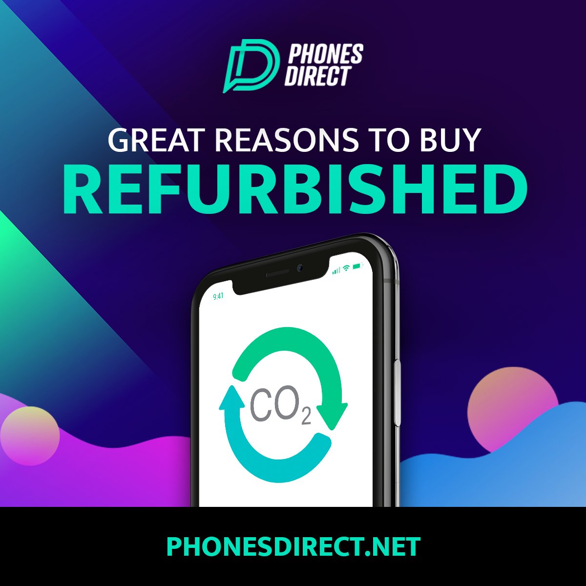PhonesDirect_UK's tweet photo. Studies have highlighted that keeping a mobile phone in use for just 1 year extra cuts its lifetime CO2 impact by one third. https://t.co/guthLnXQVw