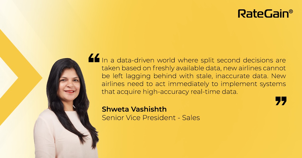 RateGain's tweet photo. Shweta Vashishth shares her expert opinion on what Airlines should aspire to achieve in their pricing systems given the dynamic travel landscape prevalent today. 

Worried about the next step? 

We've got you covered.

Visit: https://t.co/Ztu4Jkb7M3

#airlines #pricing #Saas https://t.co/GJPws8PnfI