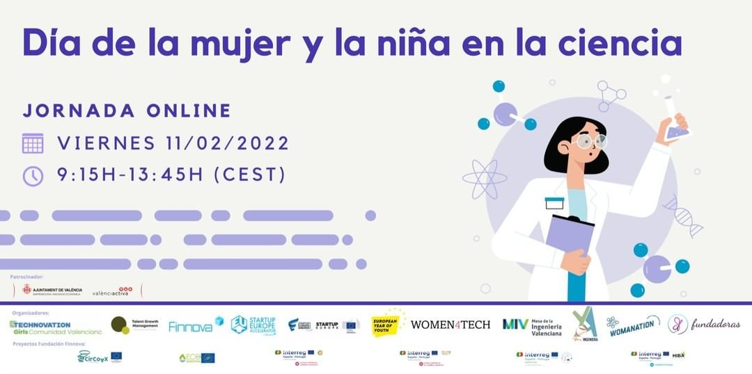 womanation_es's tweet photo. 🗓️Mañana #TechnovationGirlsCV, @TalentGrowthM, #Women4Tech de la @FinnovaEU, la Asociación @SomosFundadoras , y la @MesaIngValencia con "Yo, Ingeniera", bajo el paraguas del movimiento #Womanation se unen para mostrar de manera atractiva y divertida las profesiones #STEAM.🔬👩‍🔬💻 https://t.co/txzHqA4OHU