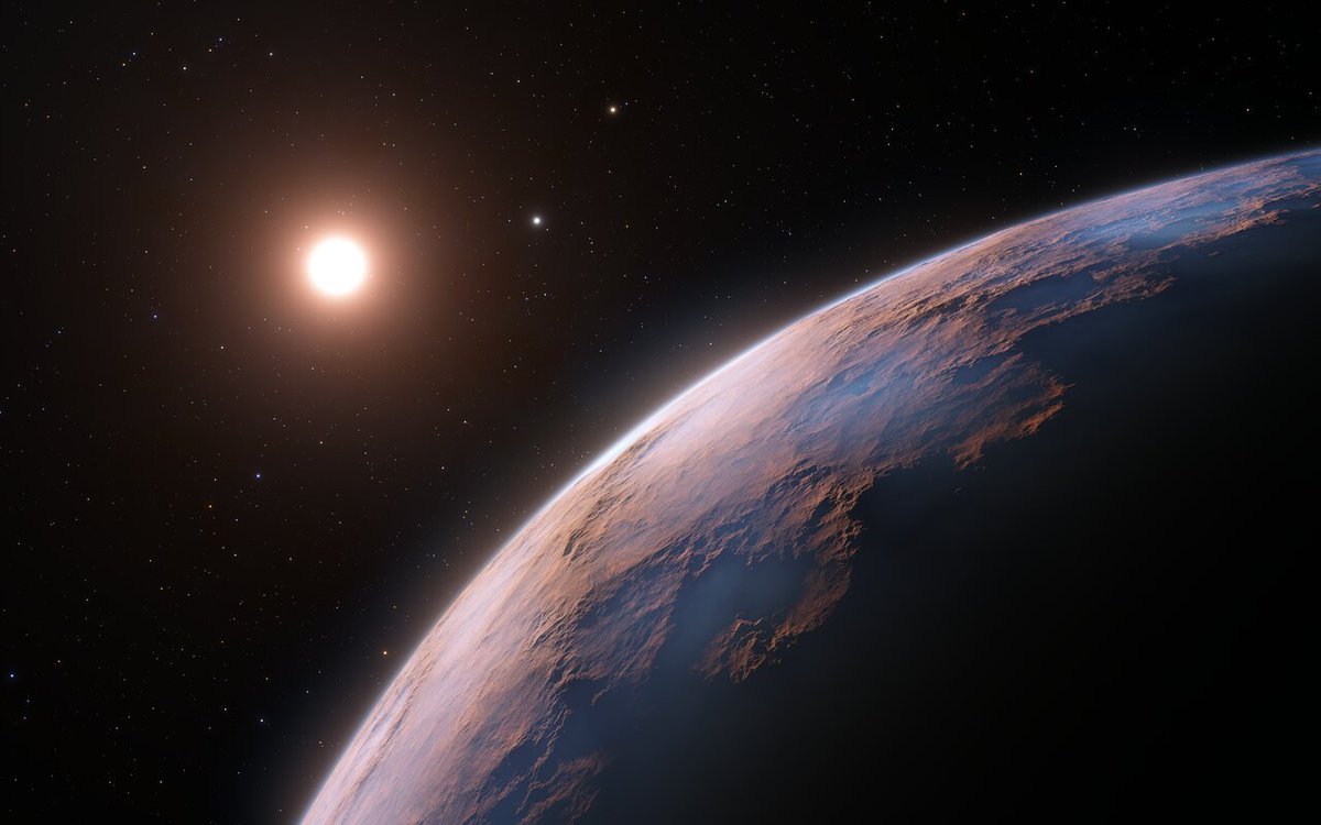 ESO's tweet photo. 1/ A new planet has been detected around the closest star to our Sun. A team of astronomers using our VLT in Chile have found evidence of another planet orbiting Proxima Centauri, the closest star to our Solar System.

🔗 https://t.co/rgkdI4wkOt

Illustration: @ESO / L. Calçada https://t.co/djFYZmFc1p