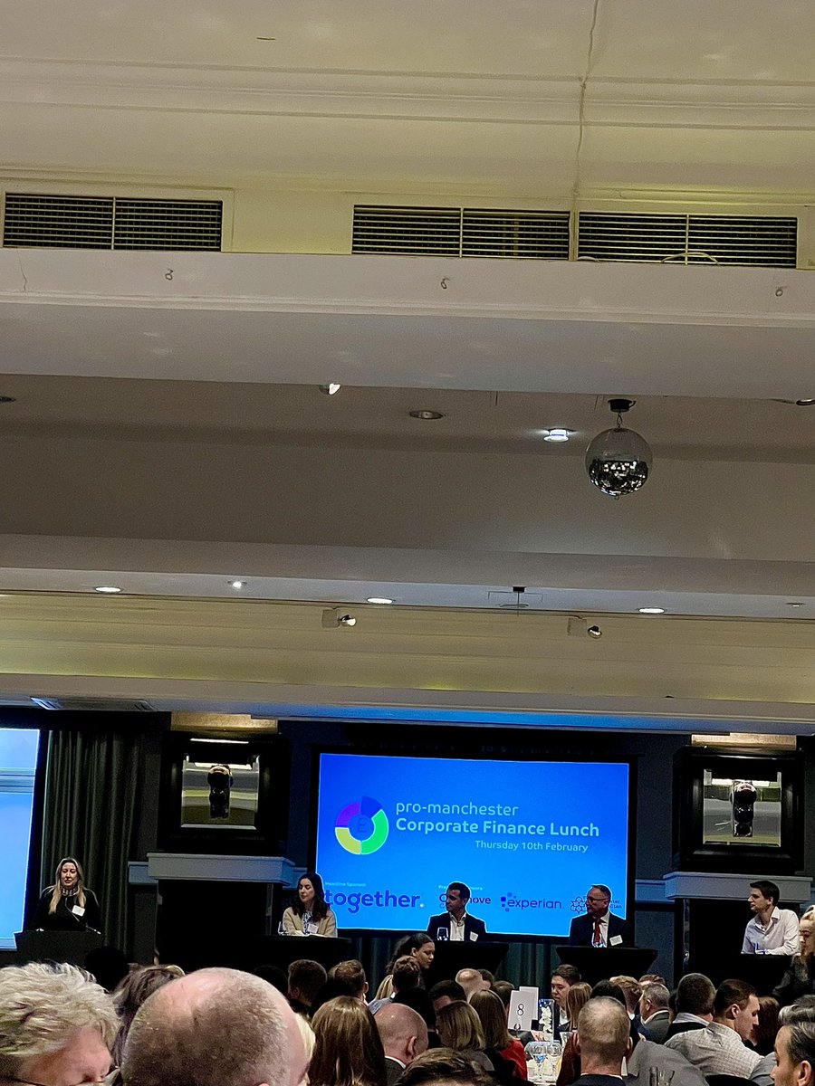 Back at @promanchester Corporate Finance lunch. Tech 📱 Life Science🧬 Gaming 👾 top investment sectors. SEIS investment needs more support to keep a strong pipeline of innovation 
@JessJacksonMcr <a href="/GC_Angels_/">GC_Angels</a> 
<a href="/houlihanlokey/">Houlihan Lokey</a> <a href="/cazenovecapital/">Cazenove Capital</a> <a href="/Cowgills/">Cowgills</a>