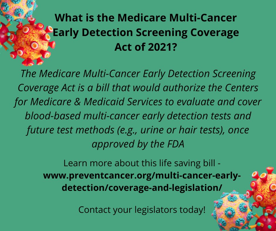 Better cancer screenings and early detection will save lives. Thank you @RepSewell for your work on the Medicare Multi-Cancer Early Detection Screening Coverage Act to help ensure seniors have access to new technologies that can detect multiple cancers at an earlier stage.