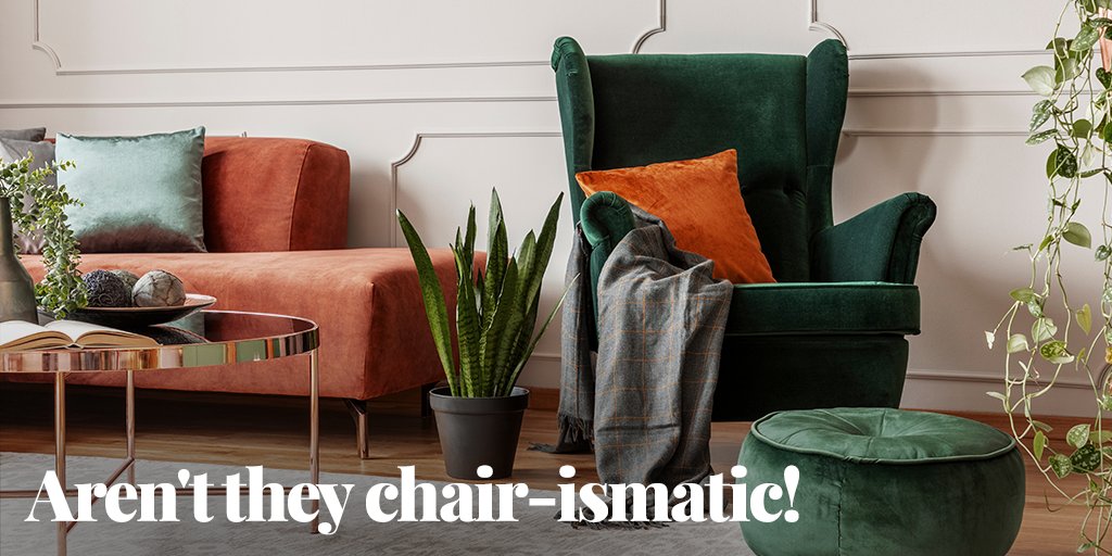 Pepperfry's tweet photo. Every wing chair needs a footstool to chee-air it up! Become a matchmaker with Pepperfry and make your home #FeelComplete.
#HappyFurnitureToYou #ValentinesDay #ValentinesDay2022 #Valentinesweek #homedecor #homedecorindia #homedecorinspo #interiors #interiorsinspiration https://t.co/R9cLwmKP9d