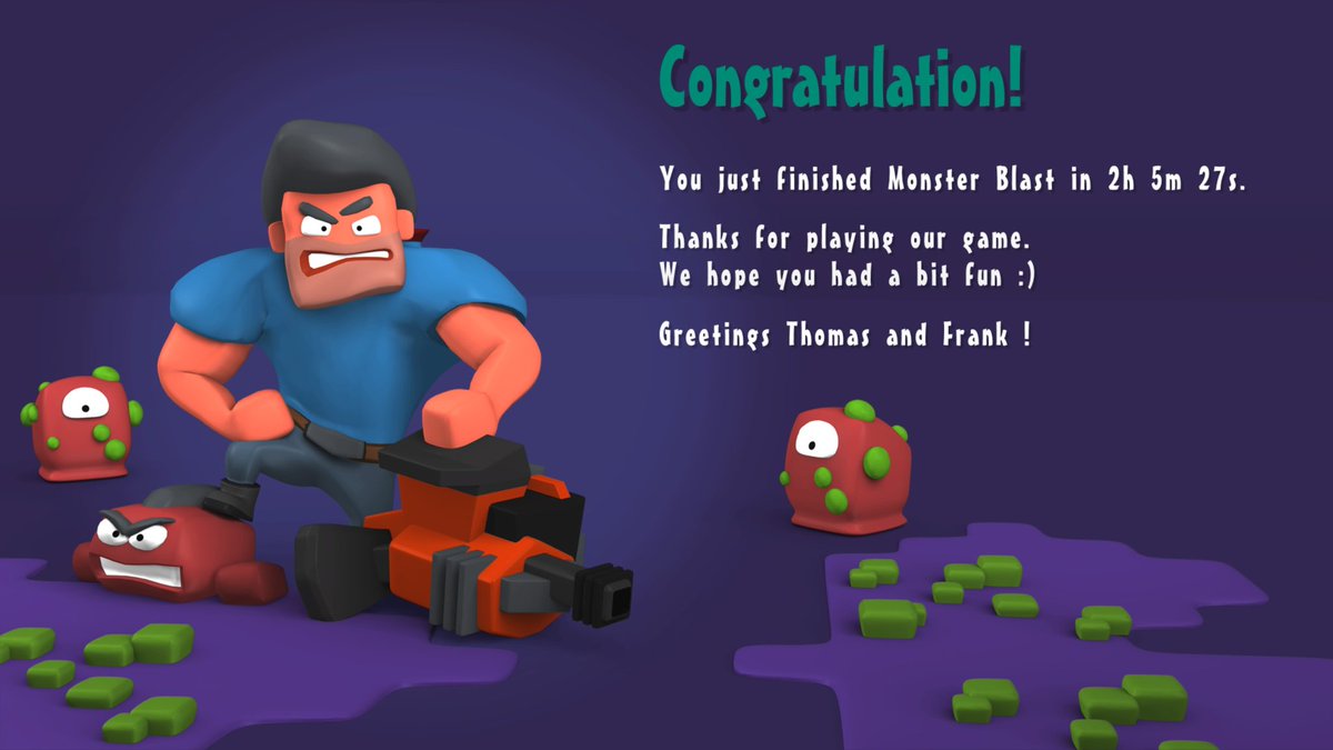 Lotilde1x's tweet photo. ℙ𝕝𝕒𝕥𝕚𝕟𝕠 ℕ°8️⃣7️⃣
Monster Blast
Un juego bastante chulo donde debes matar monstruos pequeños o grandes y derrotando minijefes. Gráficamente muy bueno y con muchisimos niveles.
Muchísimas gracias a @Keymailer por la key.
#MonsterBlast https://t.co/HOJeQso6FF