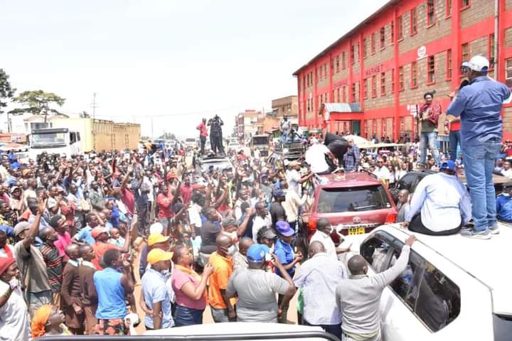 YanguNiYangu's tweet photo. In photos #AzimioMovement in Chavakali. Leaders in attendance: (Governor Hassan Joho, MP Junet Mohamed, Sabina Chege, MP Kanini kega, Gladys Wanga, MP Babu Owino and man others) https://t.co/PYM8ukABHu
