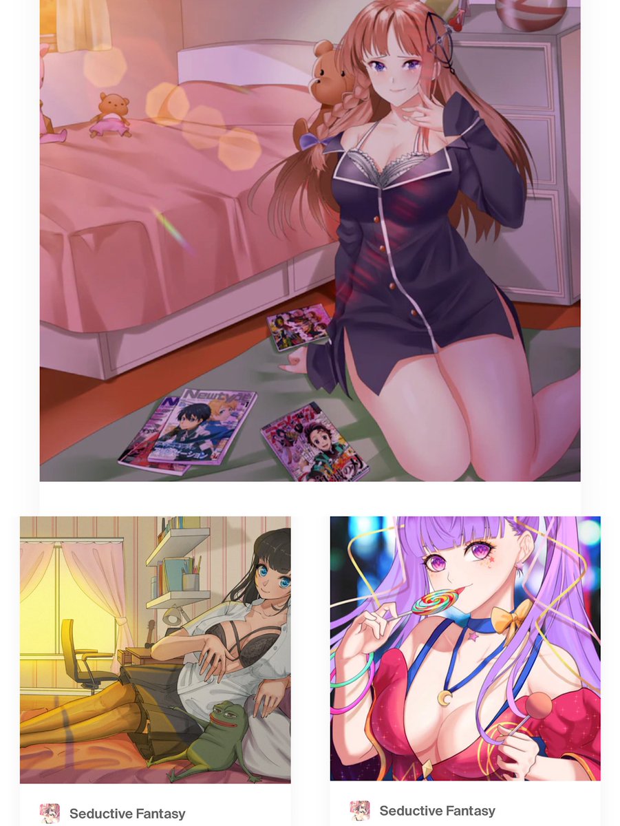 mandychannft's tweet photo. Feel free to take a look at the last few 1/1 edition artwork from my collection Seductive Fantasy :) https://t.co/BZZuTKVgtX https://t.co/8aDynRxdfd