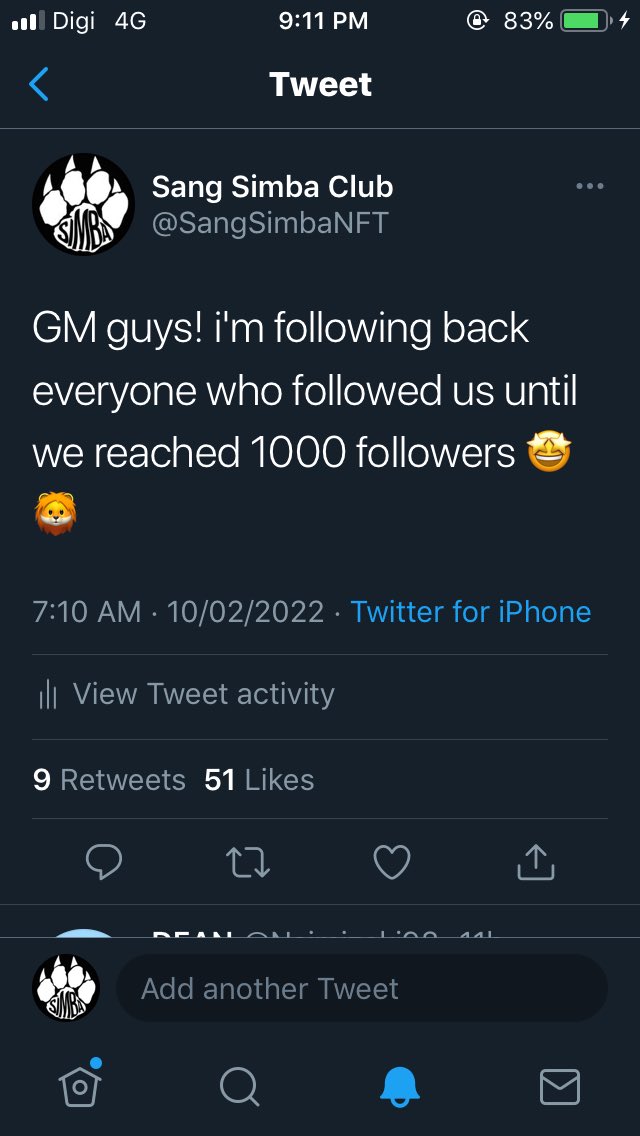 SimbaSocialClub's tweet photo. Thank you so much everyone! Crazy support from the community π€©π€― Sorry icant followback everyone today because of the limit but definitely will followback everyone! Thank you so kuxh again we reached 1000 followers π¦ππ
#SangSimba https://t.co/OXLa7y3vqJ