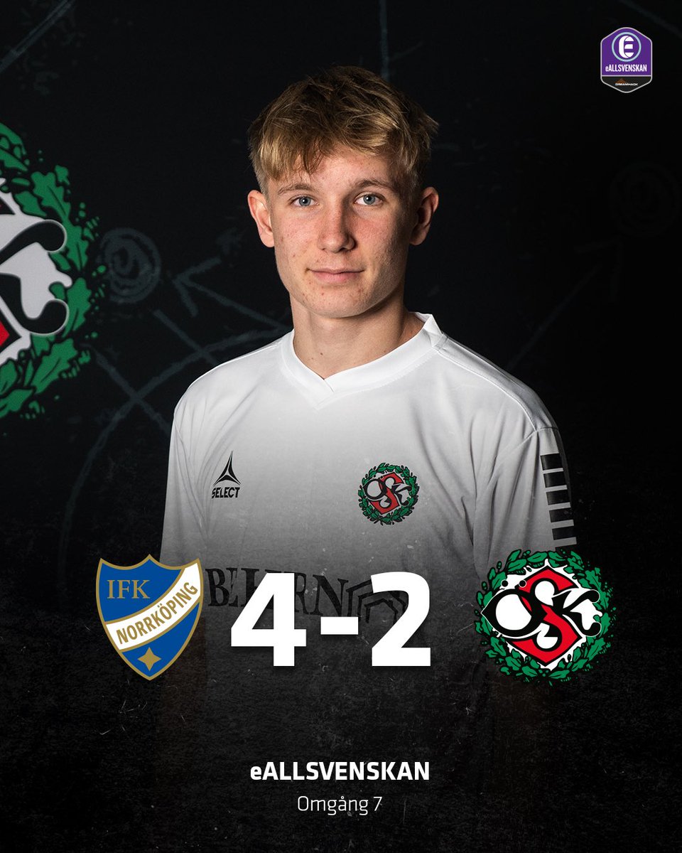 OSK_ESPORT's tweet photo. Gårdagens match slutade med förlust. Vi är trots det fortsatt med i toppen av tabellen - nya tag nästa vecka! https://t.co/K6Jw4CWeLG
