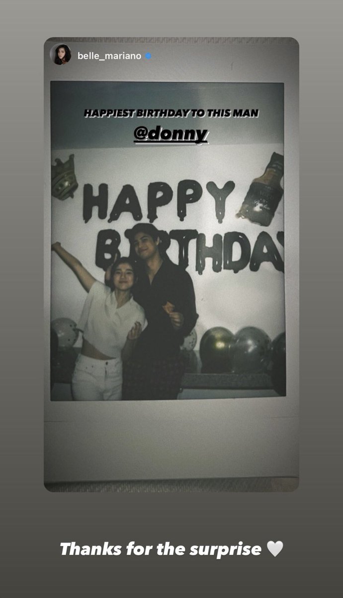 DonBelleOFC's tweet photo. “Thanks for the suprise 🤍” 

🖇:https://t.co/JBvFonqsWe

HAPPY 24TH DONNY DAY

#DonnyTurnsTwentyFour
#BenteKwatroNaSiDONNY
#DonBelle 
#DONBELLEmpire https://t.co/Kxzm7ziJ8R