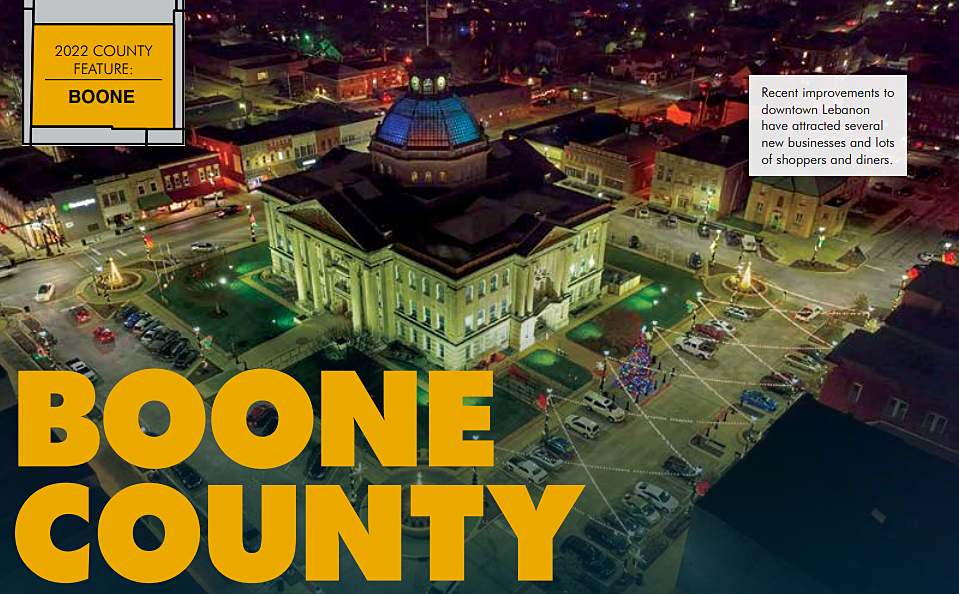 IndianaChamber's tweet photo. Boone County Is Booming: Explore why the county is thriving – businesswise and quality of life – and how competition and cooperation between cities are playing a role. Read in BizVoice®: https://t.co/jiuxqueLa7 #boonecountyin #economicdevelopment https://t.co/ooGUTE8oFM
