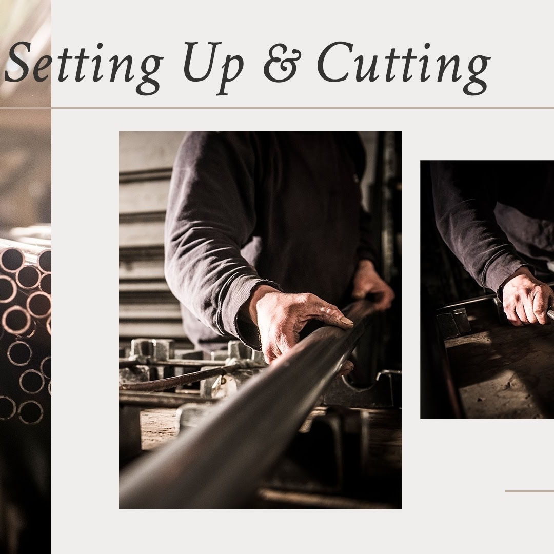 TheCornishBedCo's tweet photo. #foundrytalks...It all starts here.

Our artisans Steve and Kenny have the job of cutting all tubes to exact measurements needed for your bed, then the frames are assembled by Kenny on the workstation, and locked with our unique moulds...ready for the magic to begin... https://t.co/pScX5i5Hro