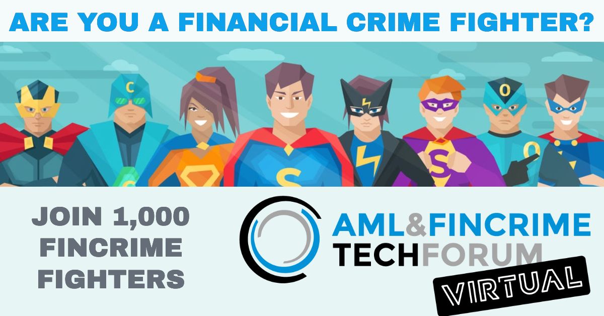 IMTF_Group's tweet photo. We're delighted to be the Gold Sponsor of the AML &amp; Fincrime Tech Forum. Join us on Feb 22nd and listen to our CEO's presentation: "benefits of a two-layer regulatory intelligence platform to fight financial crime"
#aml #financialcrime #compliance #hybridcloud #financialservices https://t.co/gZMsJSRWhf