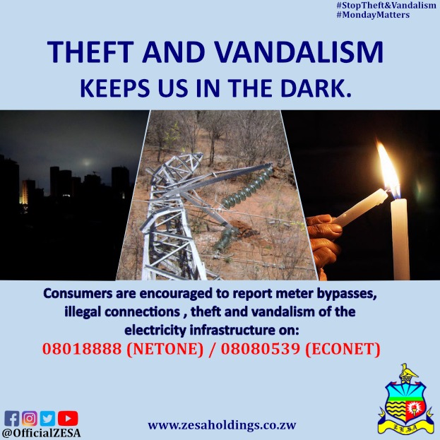 AsterXe_dex's tweet photo. Eng Sam Zaranyika (Senior Engineer - ZERA) presentation touched on the following aspects:
#SafeUseOfElectricity #SwitchToLedLights #ReportIllegalConnections #SayNoToTheft #SayNoToVandalism 
@ZBCNewsonline @DailyTimesZim @official_MOEPD @SodaZhemu https://t.co/TZa3Y9DunK