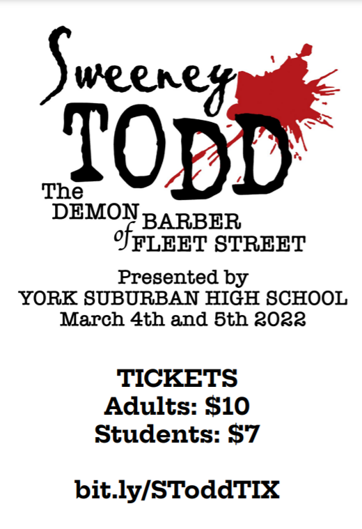 sweeney todd musical poster