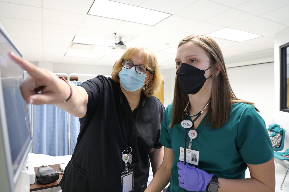 durhamtech's tweet image. Our Cardiovascular Tech students learned how to conduct a stress test in class this week ❤️ Learn more about this exciting career path: bit.ly/3GAgJ5s 

#DurhamTech #CardiovascularTech #DurhamNC #BullCity #HealthcareCareers