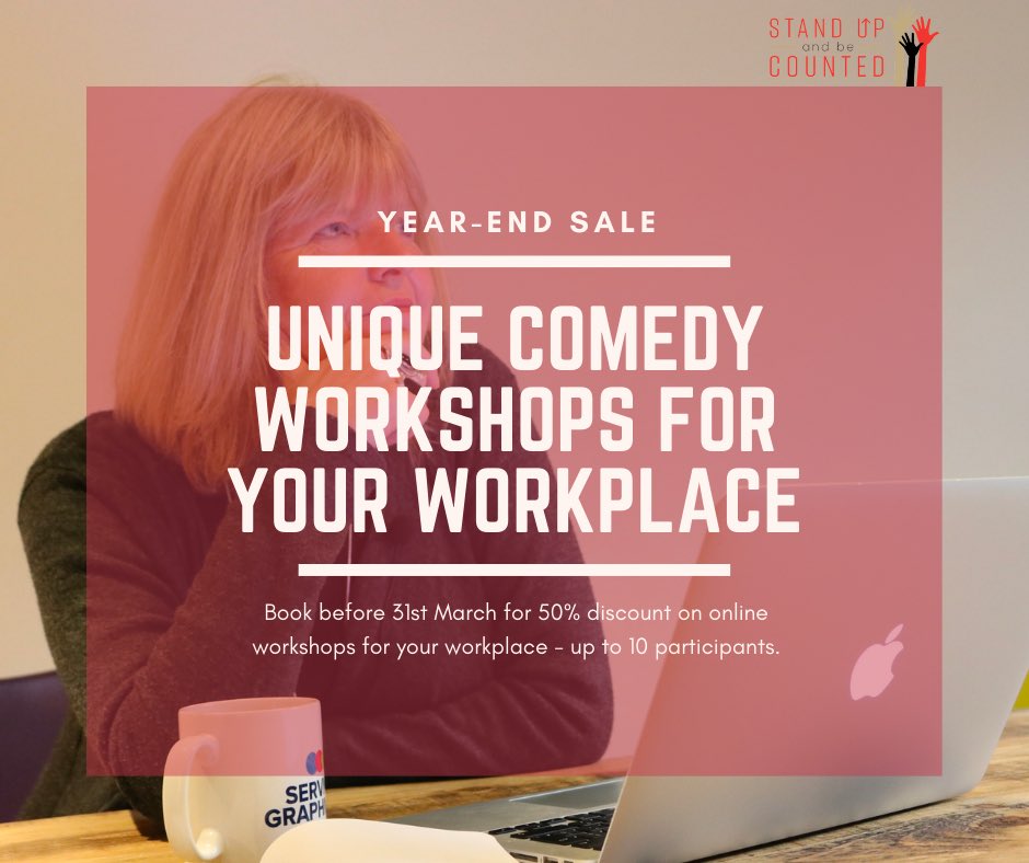SUBeCounted's tweet photo. Looking to bring your team together to improve team work, collaboration and public speaking? Our unique online 1hr workshops are perfect - now from just £250 if booked before 31st March. https://t.co/QLOqnLXs80 #development #business #workshops https://t.co/1hXcomCtYw