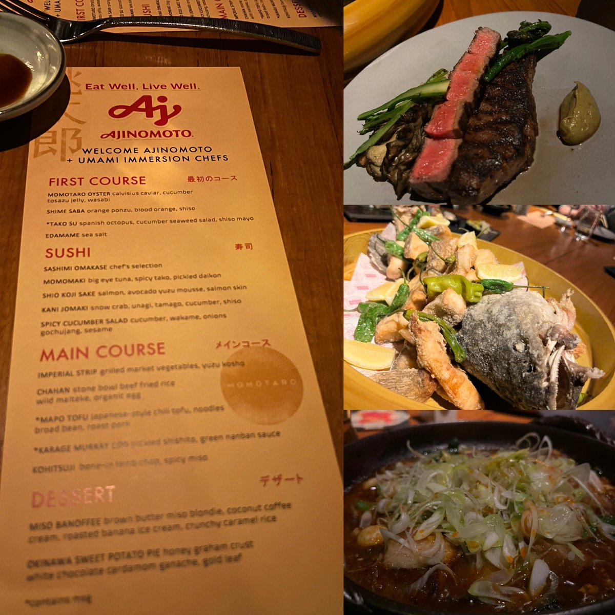 kelly_english's tweet photo. Had a killer dinner with the @know_msg &amp; @ajinomotofoodservice folks exploring the misunderstood #MSG world last night @momotarochicago. Today we get to go into the lab &amp; learn about the process &amp; get hands on with them to unlock the potential of that secret ingredient. #knowmsg https://t.co/DEdQt0sZkb