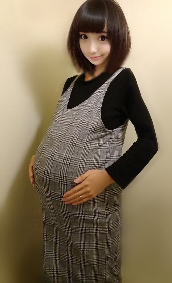 aiskme's tweet photo. 【Twitter開始1周年ブログ記事】
なぜ私は、妊婦フェチになったのか？

https://t.co/4pVrvkN4tC

#女装　#妊婦女装　#妊婦フェチ https://t.co/S1GIXy95i9