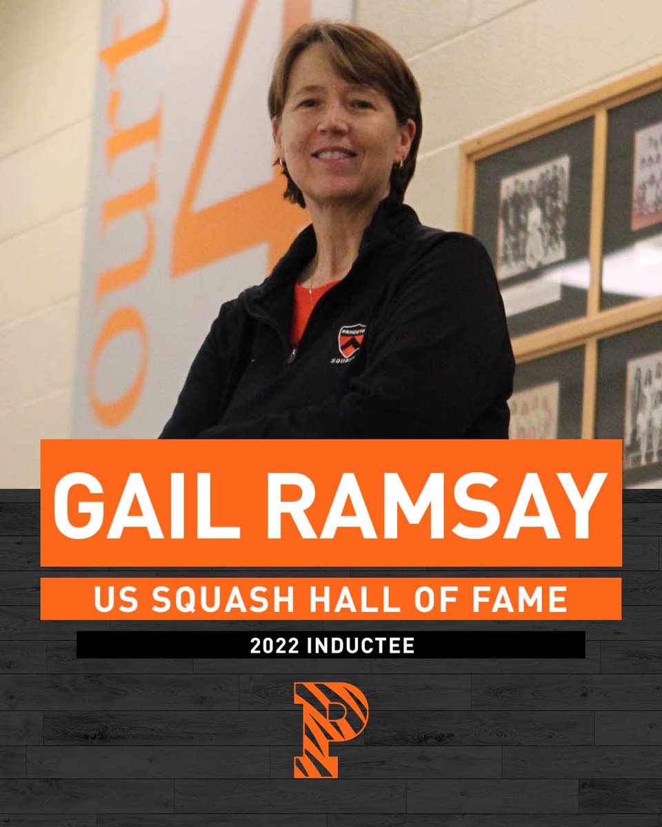 TigerSquash1's tweet photo. A multi-time national champion as a player and coach and the winningest coach in Princeton women's squash history will have another accolade later this year.

Congratulations, Gail, on earning induction to the @USSQUASH
Hall of Fame!

🔗: https://t.co/H8d9KFeLkX https://t.co/15gAiAY9dY