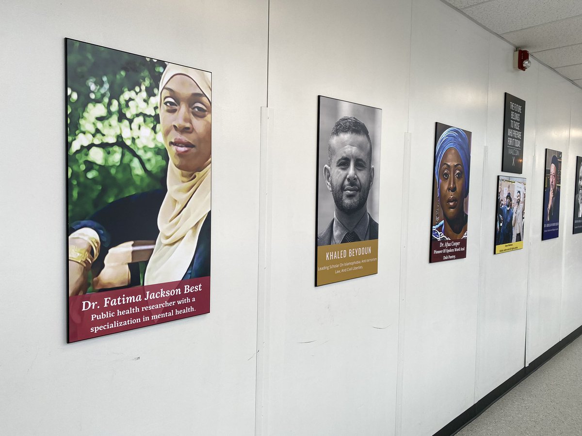 New addition to our equity poster campaign <a href="/woodlandsrams/">The Woodlands School</a> . This addition celebrates the contributions of Notable Muslims in Canada and abroad. Thank you to the woodlands MSA in the selection of these inspirational people! <a href="/PeelSchools/">Peel District School Board</a>
