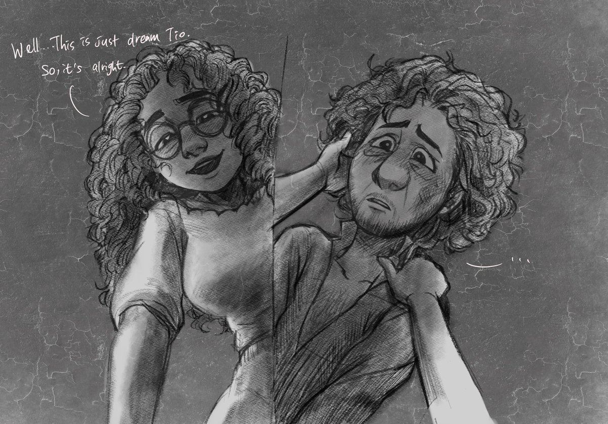 DARK_CHIPMUNK_'s tweet photo. Grown up mirabel and her tio 
🚨Depiction of slight violence
 (+Bad eng) https://t.co/7gOD4ZTg4z
