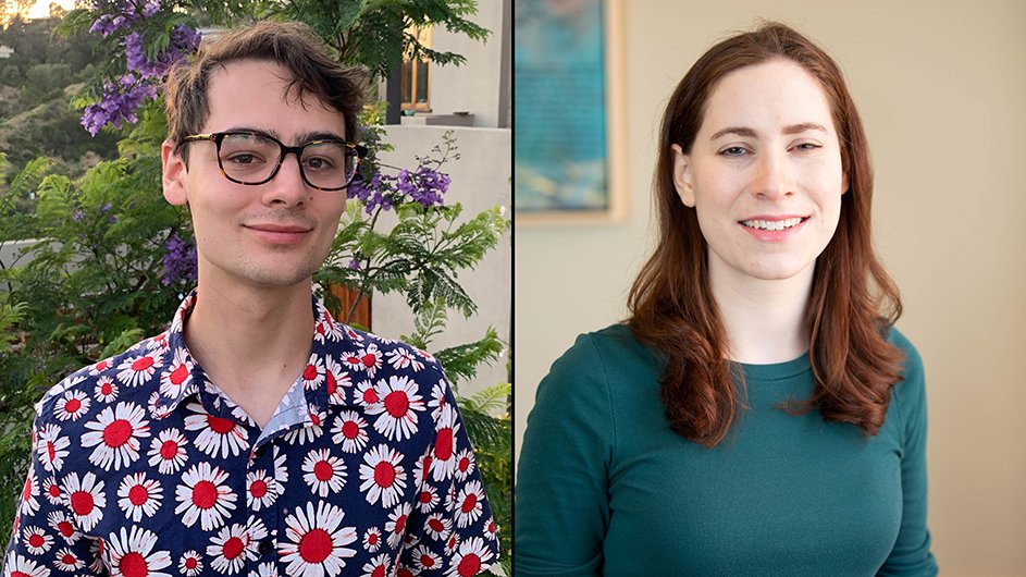 Columbia PhD students Gabriel Bridge and Shifra Mandel