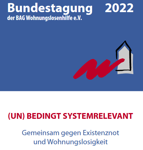 Die Vorbereitungen laufen! Die <a href="/BAGW/">BAG Wohnungslosenhilfe</a> veranstaltet vom 2.bis 4. März 2022 ihre Bundestagung: "(UN) BEDINGT SYSTEMRELEVANT-Gemeinsam gegen #Existenznot und #Wohnungslosigkeit". Mit dabei <a href="/klara_geywitz/">Klara Geywitz</a> und <a href="/katjakipping/">Katja Kipping</a> u.v.m.. Hier geht´s zum Programm: tinyurl.com/3s9ses7c