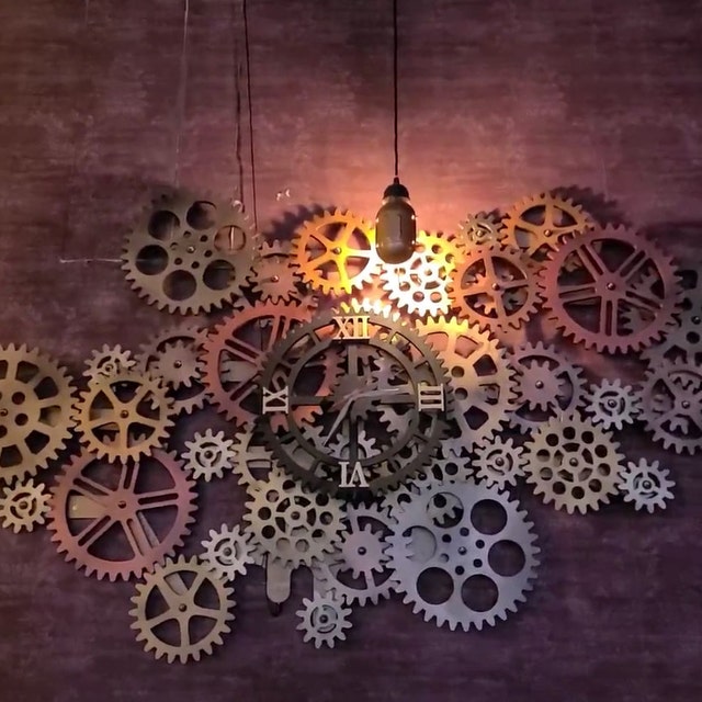 StuffSteampunk's tweet photo. https://t.co/cUbkR0K2Cf
#ad Steampunk geares clock.
#steampunkstuff #steampunkclock #ckockpunk https://t.co/ihyL88WOOs
