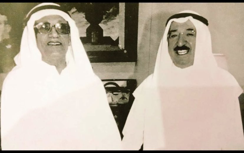 عظماء سيخلدهم التاريخ رحمهم الله
 #صباح_الاحمد #صالح_العجيري