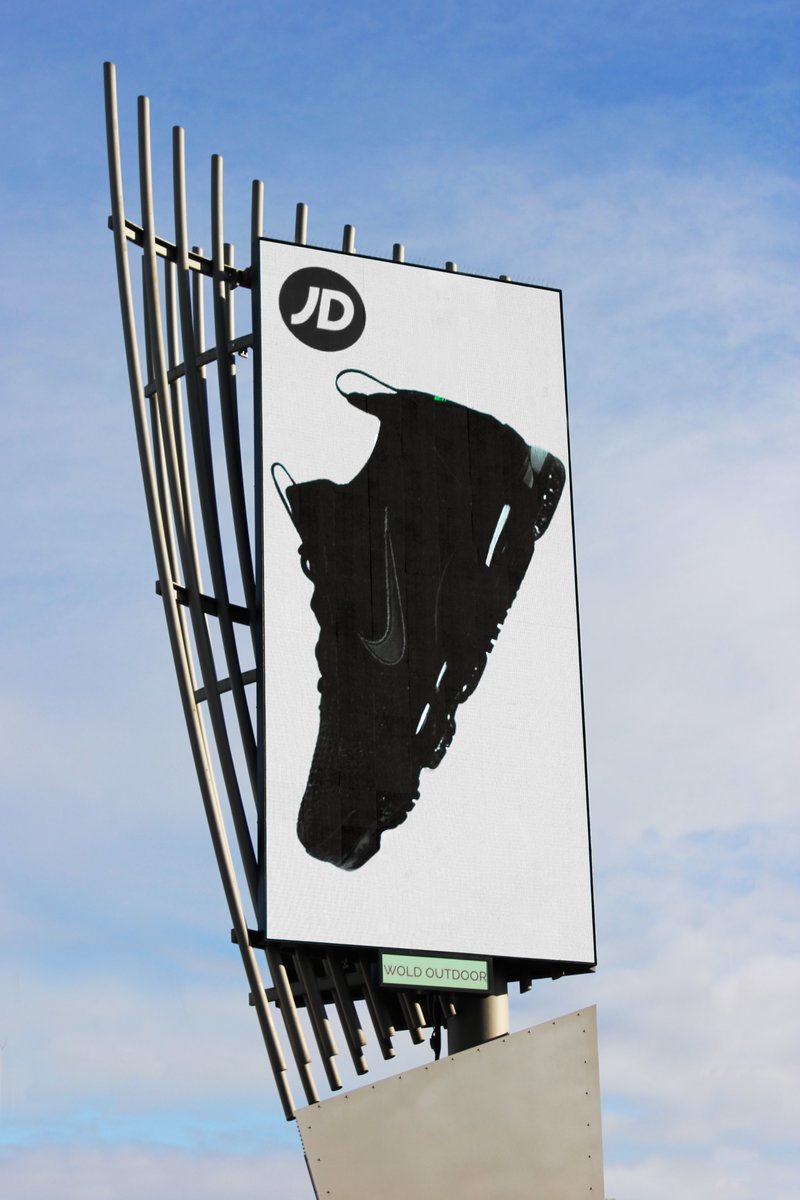 Wold_Outdoor's tweet photo. A fantastic ad from @JDSports on The Phoenix! 

The Phoenix is the best means of reaching an audience across the whole of East and North Yorkshire. Proudly gatekeeping the main arterial route into and out of Hull and delivering over half a million pairs of eyes 'per week’. https://t.co/PPJoYMI2Og