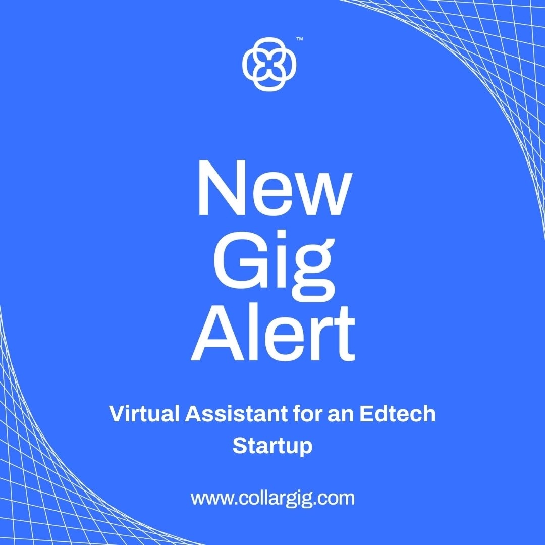 Collargig's tweet photo. A client is looking a virtual assistant to aid in the communication basics of a startup.
https://t.co/irdSWWy3wH
#Collargig #Freelancer #FreelanceJobs #FreelanceProjects #RemoteWork #RemoteJobs #JobVacancy #Gig #FreelancerAfrica https://t.co/ZYRQNMp1oT