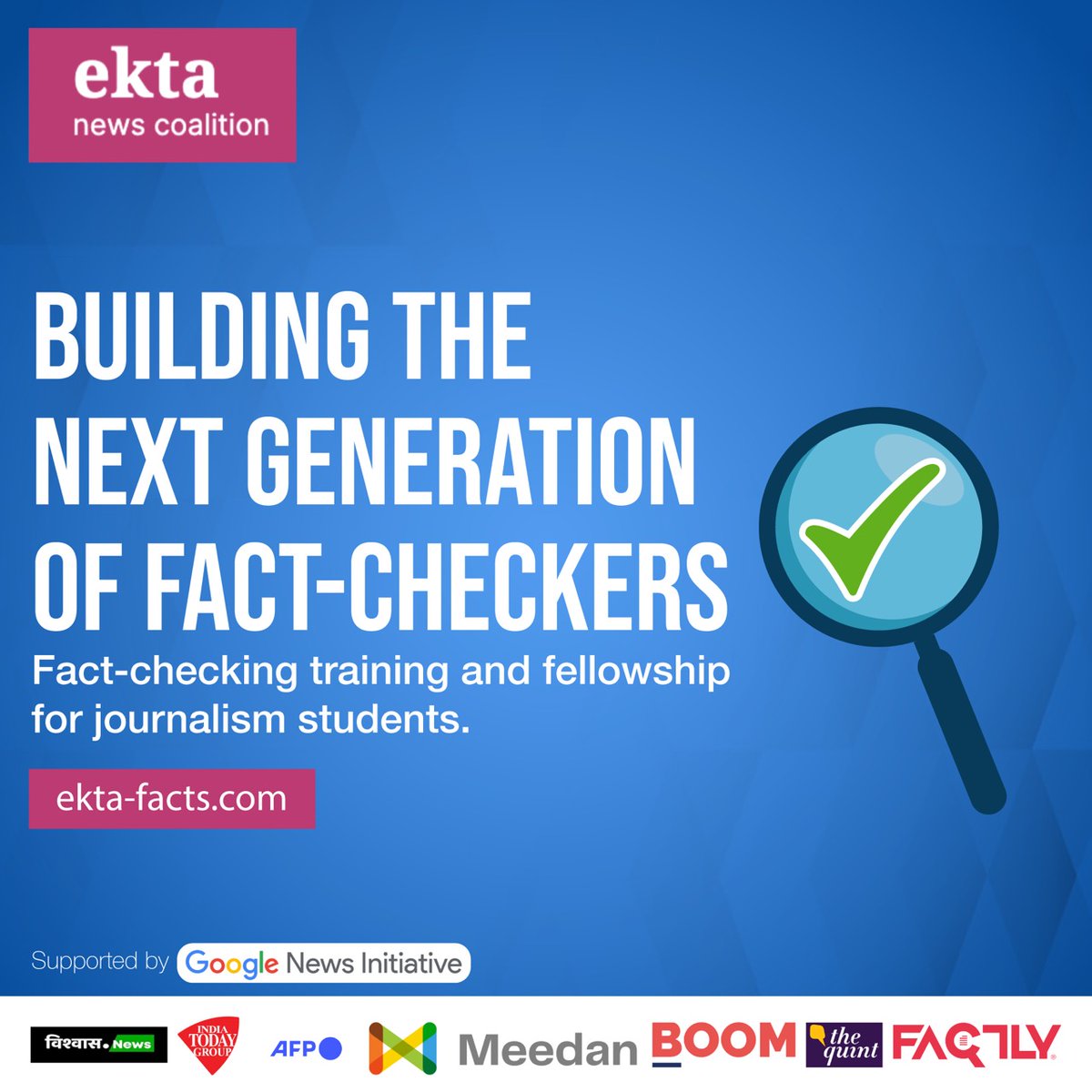 rishavvatsh_IND's tweet photo. two days Fact checking Workshop was very beneficial for us.A huge thank to @ektanewsco @kritikagoel27 @hrvenkatesh @d1vyaChandra @Sneha_Alexander 
Thankyou for the workshop :) It was a great session with you all.

@AnubhutiYadava  thankyou ma'am for suggesting us this workshop. https://t.co/hrGmzZC0Rl