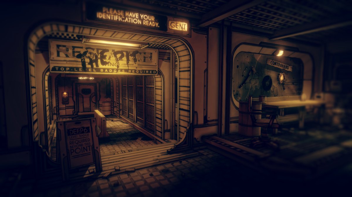 Bendy's tweet image. Be Drawn To Fear. #BENDY