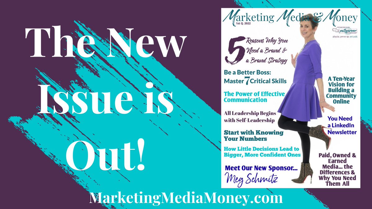 PattyFarmer's tweet photo. The latest issue of the Marketing, Media, & Money Magazine is out!!! Our industry experts & global influencers generously share their knowledge & resources of what's working NOW to help you grow & scale your business. Grab your FREE copy here. https://t.co/g2x7fDOiPS #M3Mag https://t.co/jmWKvitCYi