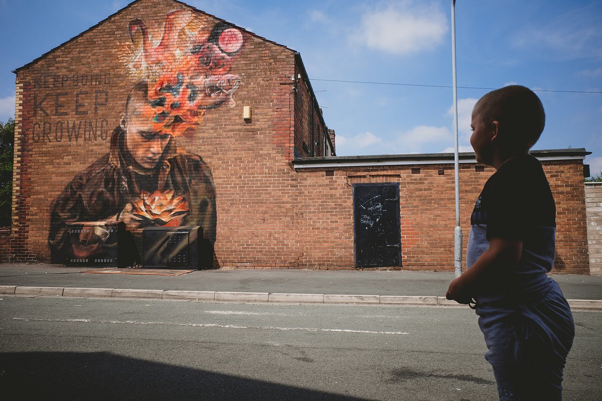 We are super excitied to announce that this spring a series of new artworks will be popping up around St Helens, transforming our public spaces with colour and creativity. Keep your eyes on the look out for next week's announcement of the Full and completely Awesome programme!1/4