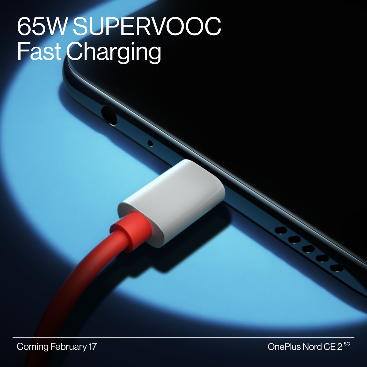 OnePlus_SE's tweet image. Du får en dags batteritid på lika lång som det tar att säga "SuperVOOC".

#OnePlusNordCE2