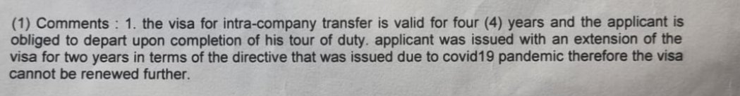 DHA_DecisionsMP's tweet photo. The Minister granted a Directive that ICT holders can extend their visa - with conditions. The DHA just keep rejecting all visa applications for no reason. 

@HomeAffairsSA
@SADHomeAffairs
@PresidencyZA
@the_dti
@PConHomeAffairs
@DIRCO_ZA https://t.co/tjAWcllSuq