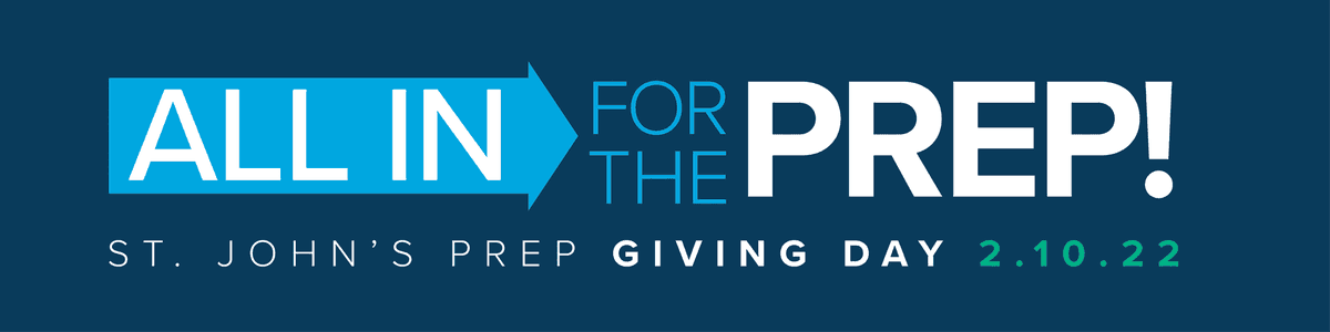 stjohnsprep's tweet photo. It's Giving Day! A group of generous donors is offering a challenge: If the Prep community can raise $75,000, they'll donate an additional $75,000. That will support our students and teachers and all the amazing things happening here. #AllinforthePrep https://t.co/jTm4z3MiH8 https://t.co/tRUMGnvjsu