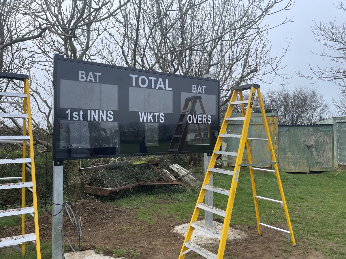 DurantSports_'s tweet image. A very successful week accomplished around several locations in Cornwall, please get in touch with us for all your scoreboard requirements #WeInstall #ElectronicScoreboards