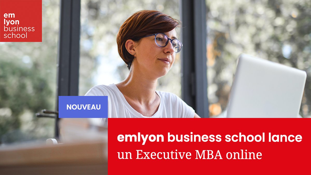 EMLYON's tweet photo. 🆕 Développer ses compétences stratégiques avec un maximum de flexibilité : emlyon lance un nouvel Executive MBA online pour novembre 2022.
📌 https://t.co/QoDbUfJWFv
#businessschool #MBA https://t.co/YTrrOv35Xy