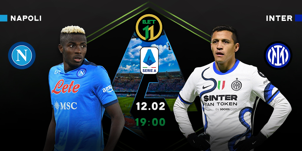 Bet11_ZM's tweet photo. 🔥🔷 Weekend comes with Serie A big clash between Napoli and Inter. Both teams is included on the top 3 in standing, Inter - 1st place, Napoli - 2nd place.

🔙 The last battle of these two was ended with Inter home win,  while this time Napoli has an advantage as a host.

#Bet11 https://t.co/rsdenlq7LI