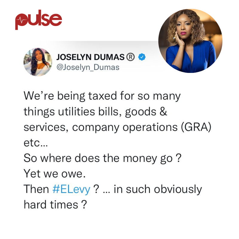 PulseGhana's tweet photo. Joselyn Dumas is concerned about the government's finances...

#TweetPostOnPulse #Elevy https://t.co/b47w4Glwfs