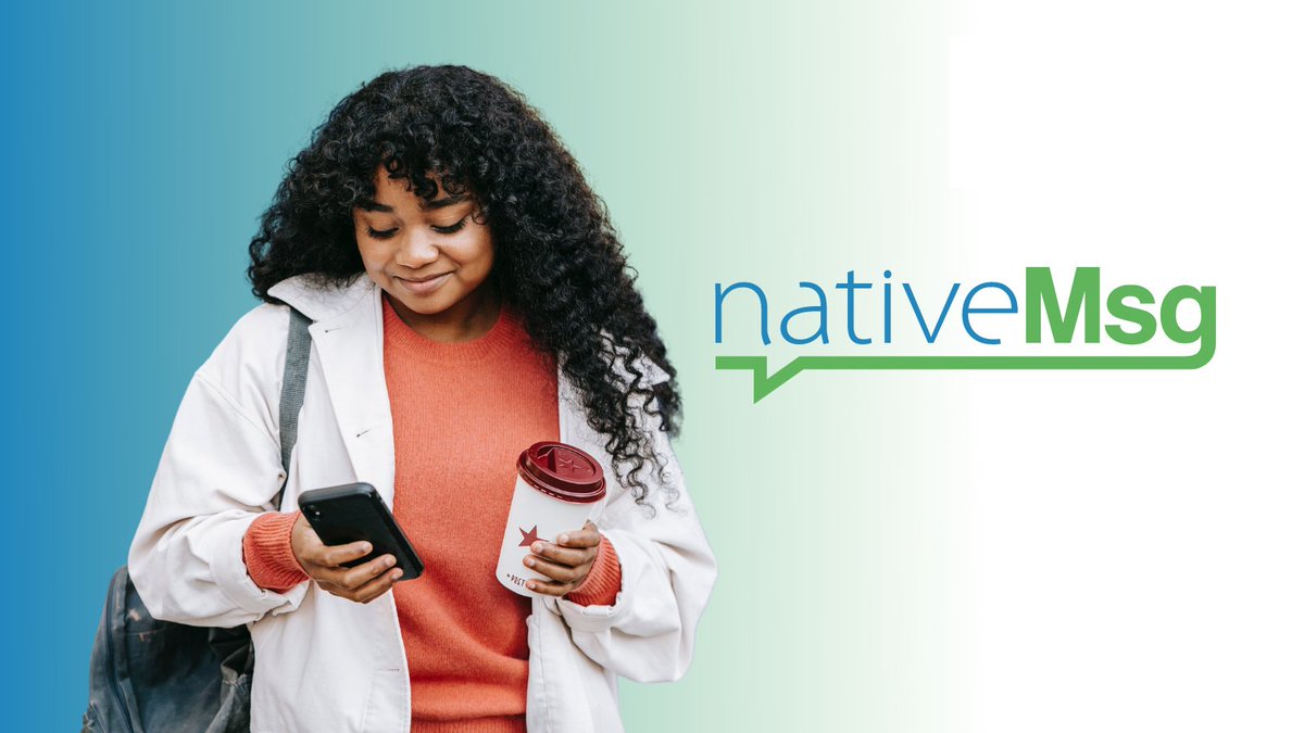 TheNativeMsg's tweet photo. Our #RCS solution is one-of-a-kind, allowing brands to create a richer multimedia messaging experience overall.
Begin transforming traditional text messages with #nativeMsg today: https://t.co/dZGsrEqGDH https://t.co/DvOoLTHhC9