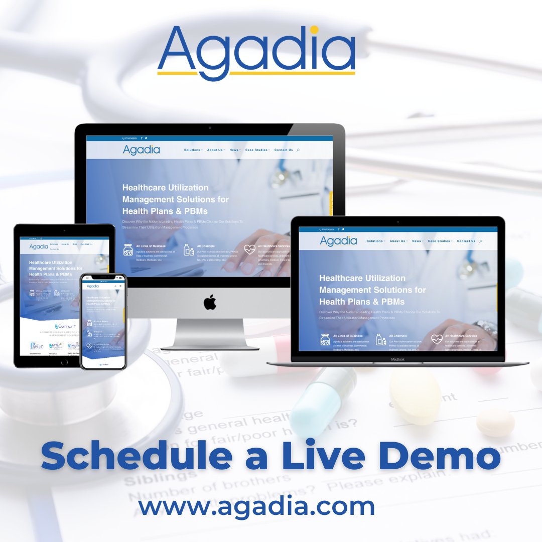 Discover why the nation’s leading Health Plans &amp; PBMs choose our solutions to streamline their utilization management processes. 

Schedule a live demo at agadia.com/schedule-live-… 

#priorauthorization #mtmsoftware #healthplans #pbms #formularymanagement #epa #medicalepas