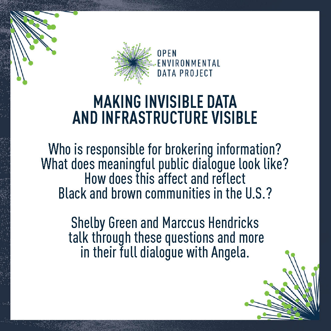 OpenEnviroData's tweet image. #DataDialoguesPodcast makes connections across different engagements with #EnvironmentalData  -- in Episode 3, @shelbyjgreen, @mdhDuBois &amp;amp; @CircumflexTech share insights that connect #TrafficSafety to #Stormwater Infrastructure (+ stories about #grandmothers 🥰)